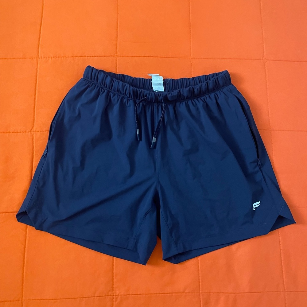 Fabletics Men's Navy Blue Athletic Shorts